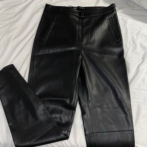 Zara leather pants never worn